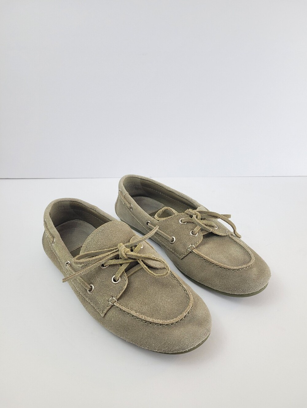 FREE PEOPLE X JEFFREY CAMPBELL JC Decks suede boat shoes
